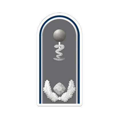 HD H 51d Oberstabsapotheker San PH L (Military Rank) STICKER Vinyl Kiss-Cut Decal 6 Inch White - The Sticker Space