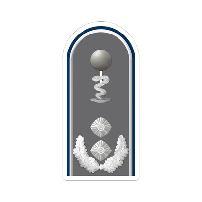 HD H 52d Oberfeldapotheker San PH L (Military Rank) STICKER Vinyl Kiss-Cut Decal 4 Inch White - The Sticker Space