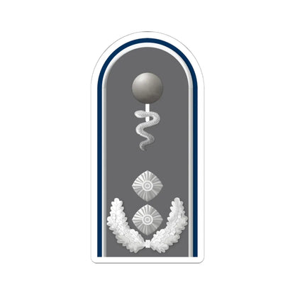 HD H 52e Oberfeldveterinär San TM L (Military Rank) STICKER Vinyl Kiss-Cut Decal 6 Inch White - The Sticker Space