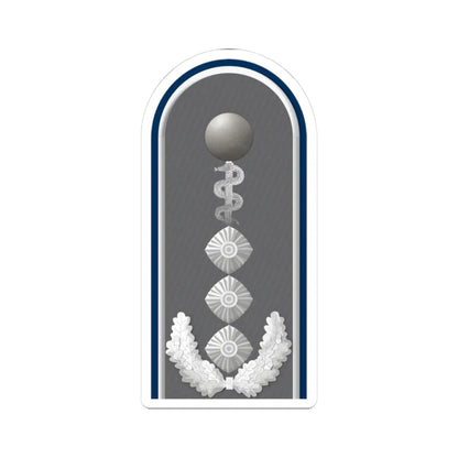 HD H 53b Oberstarzt San HM L (Germany) (Military Rank) STICKER Vinyl Kiss-Cut Decal 3 Inch White - The Sticker Space