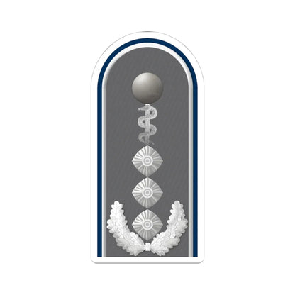 HD H 53b Oberstarzt San HM L (Germany) (Military Rank) STICKER Vinyl Kiss-Cut Decal 4 Inch White - The Sticker Space