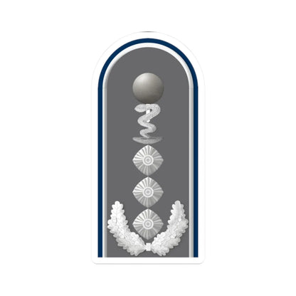 HD H 53d Oberstapotheker San PH L (Germany) (Military Rank) STICKER Vinyl Kiss-Cut Decal 2 Inch White - The Sticker Space