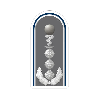 HD H 53d Oberstapotheker San PH L (Germany) (Military Rank) STICKER Vinyl Kiss-Cut Decal 4 Inch White - The Sticker Space