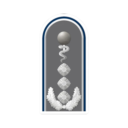 HD H 53e Oberstveterinär San TM L (Germany) (Military Rank) STICKER Vinyl Kiss-Cut Decal 2 Inch White - The Sticker Space