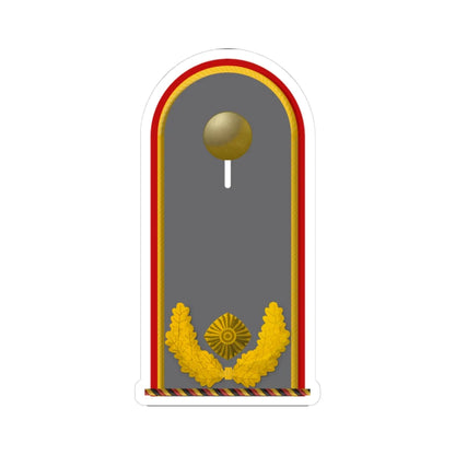 HD H 61 Brigadegeneral a.D. (Germany) (Military Rank) STICKER Vinyl Kiss-Cut Decal 3 Inch White - The Sticker Space