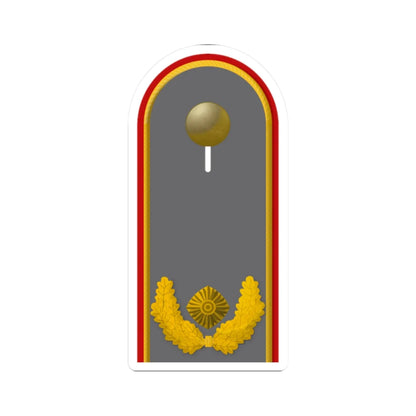 HD H 61 Brigadegeneral (Germany) (Military Rank) STICKER Vinyl Kiss-Cut Decal 2 Inch White - The Sticker Space