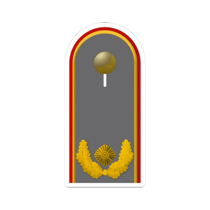 HD H 61 Brigadegeneral (Germany) (Military Rank) STICKER Vinyl Kiss-Cut Decal 3 Inch White - The Sticker Space
