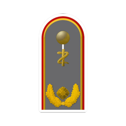 HD H 61c Generalarzt ZM L (Germany) (Military Rank) STICKER Vinyl Kiss-Cut Decal 2 Inch White - The Sticker Space