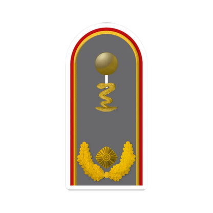 HD H 61d Generalapotheker PH L (Germany) (Military Rank) STICKER Vinyl Kiss-Cut Decal 2 Inch White - The Sticker Space