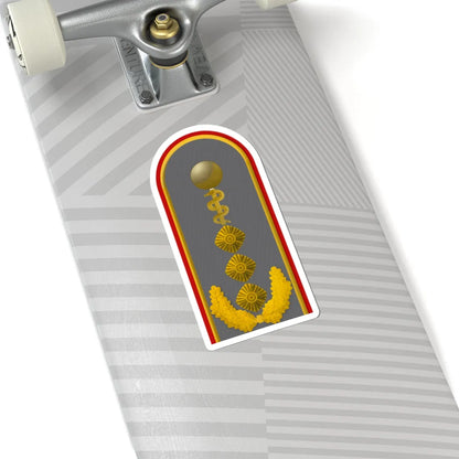 HD H 63b Generaloberstabsarzt HM L (Military Rank) STICKER Vinyl Kiss-Cut Decal - The Sticker Space