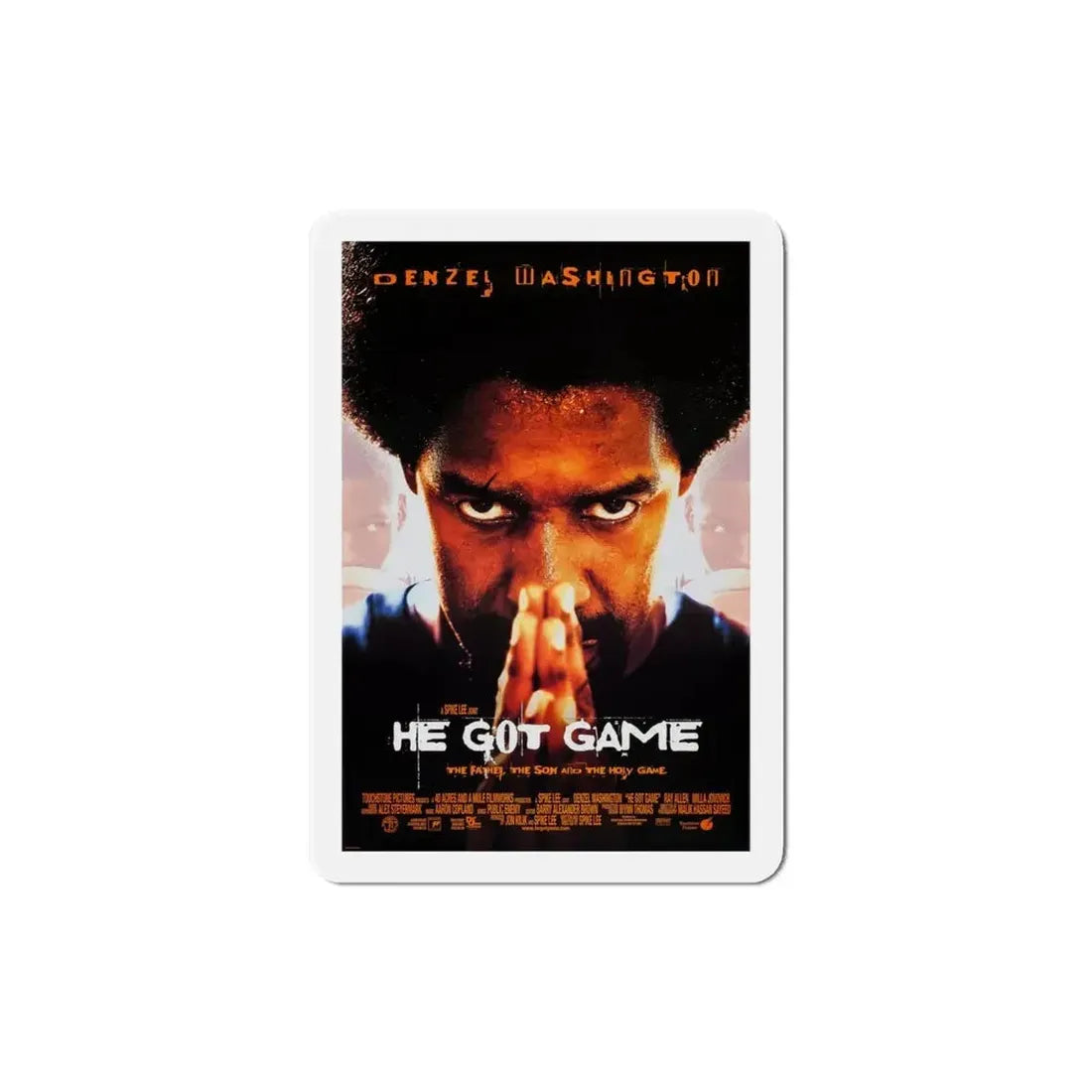 He Got Game 1998 Movie Poster Refrigerator Magnet - The Sticker Space