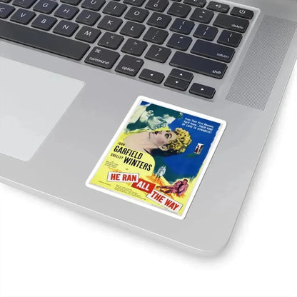 He Ran All the Way 1951 Movie Poster - STICKER Vinyl Kiss-Cut Decal - The Sticker Space