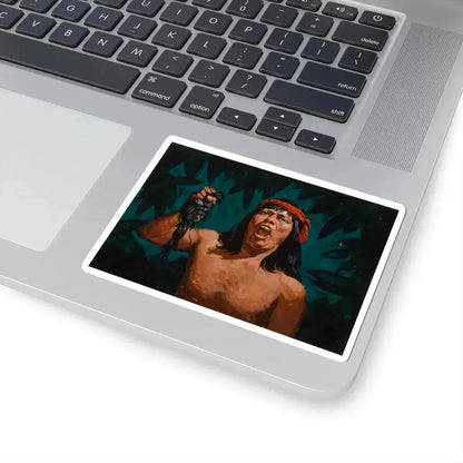 Head-Hunters, paperback cover, 1954 - STICKER Vinyl Kiss-Cut Decal - The Sticker Space