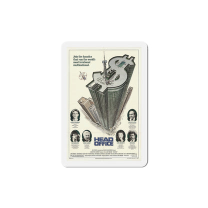 Head Office 1986 Movie Poster Die-Cut Magnet-4" x 4"-The Sticker Space