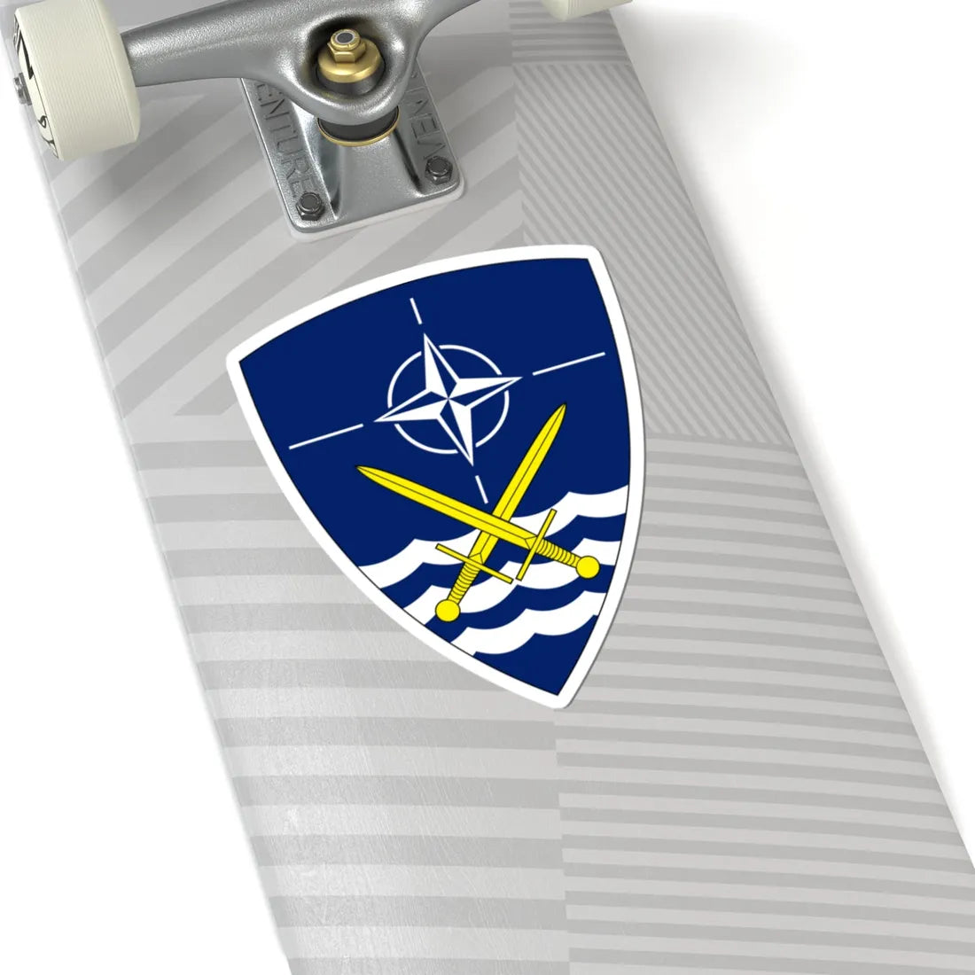 Headquarters Allied Land Forces Schleswig-Holstein and Jutland (Germany) (Coat of Arms) STICKER Vinyl Kiss-Cut Decal - The Sticker Space