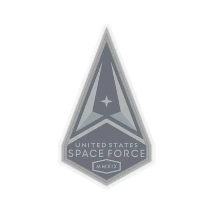 Headquarters Service (U.S. Space Force) STICKER Vinyl Kiss-Cut Decal 3 Inch Transparent - The Sticker Space