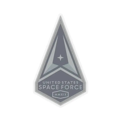 Headquarters Service (U.S. Space Force) STICKER Vinyl Kiss-Cut Decal 4 Inch Transparent - The Sticker Space