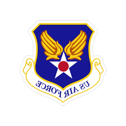 Headquarters United States Air Force (U.S. Air Force) REVERSE PRINT Transparent STICKER-2 Inch-The Sticker Space