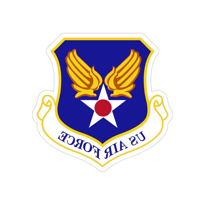 Headquarters United States Air Force (U.S. Air Force) REVERSE PRINT Transparent STICKER-6 Inch-The Sticker Space