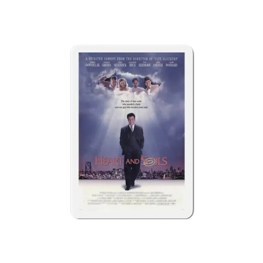 Heart and Souls 1993 Movie Poster Refrigerator Magnet 2 Inch - The Sticker Space
