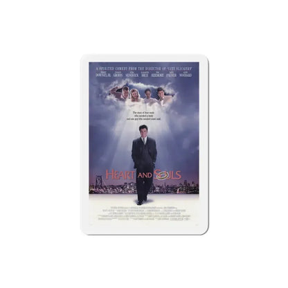 Heart and Souls 1993 Movie Poster Refrigerator Magnet 3 Inch - The Sticker Space
