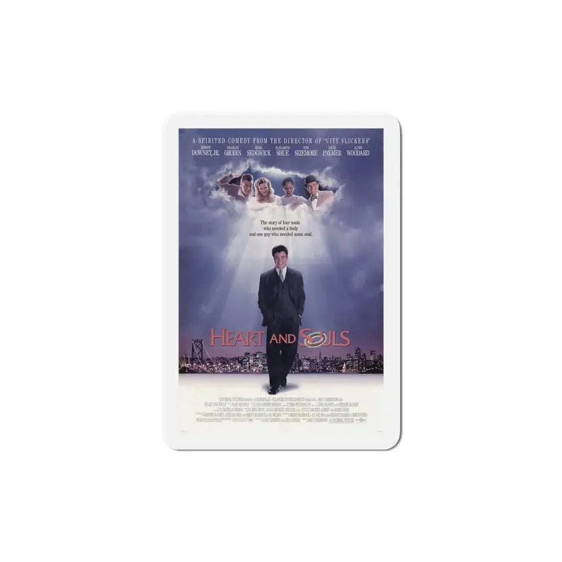 Heart and Souls 1993 Movie Poster Refrigerator Magnet - The Sticker Space