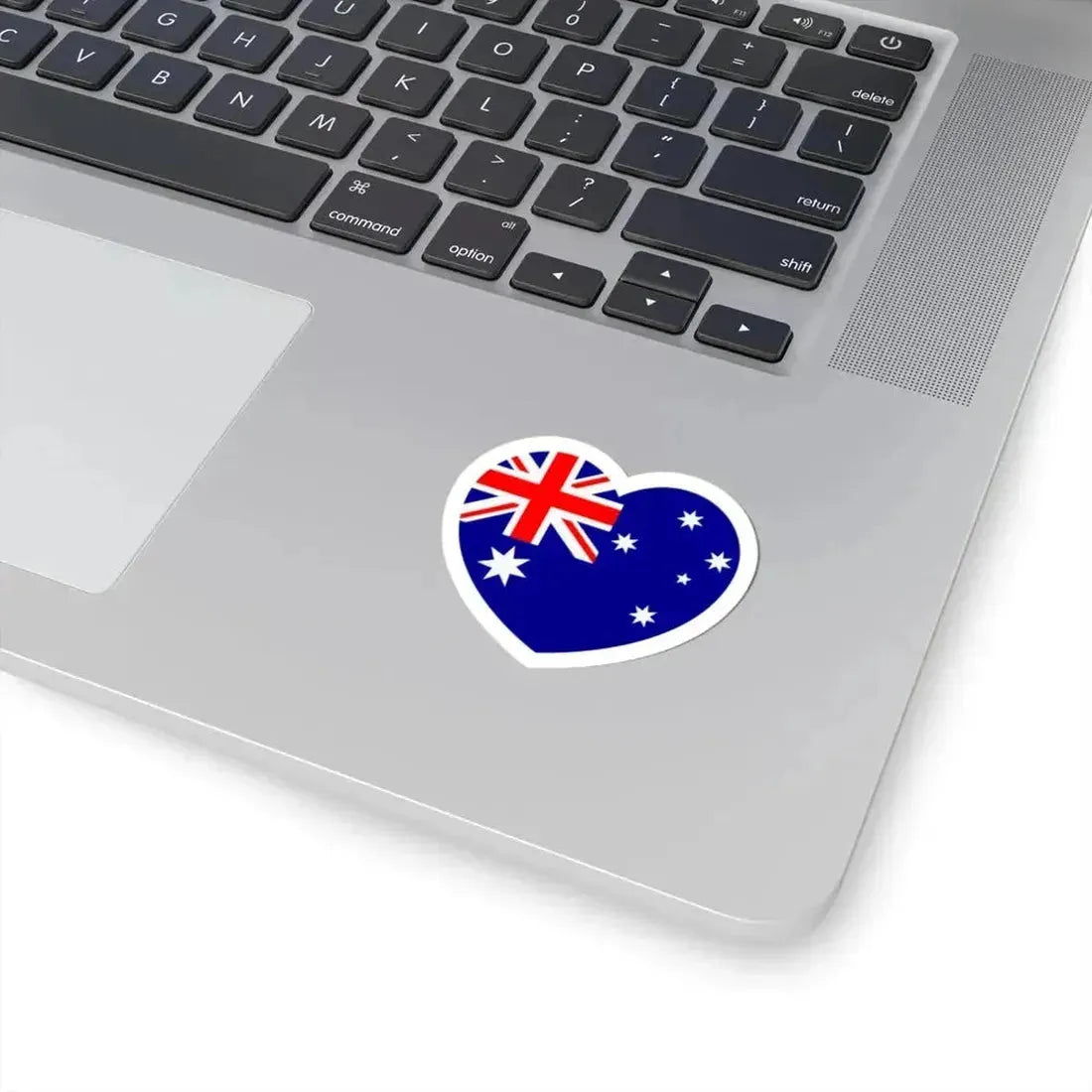 Heart Flag of Australia - STICKER Vinyl Kiss-Cut Decal - The Sticker Space