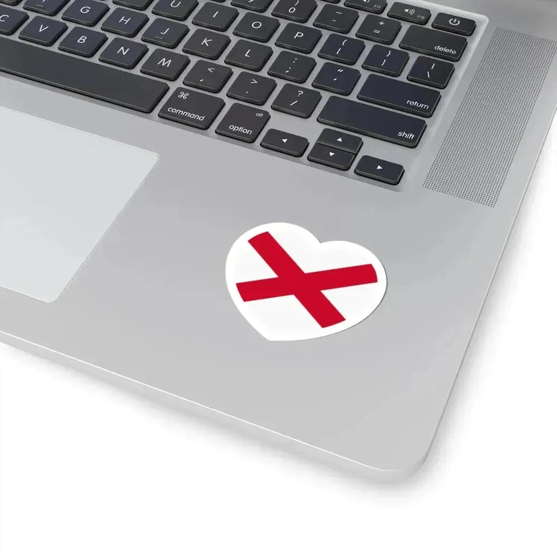 Heart Flag of Ireland Saint Patrick's Saltire - STICKER Vinyl Kiss-Cut Decal - The Sticker Space