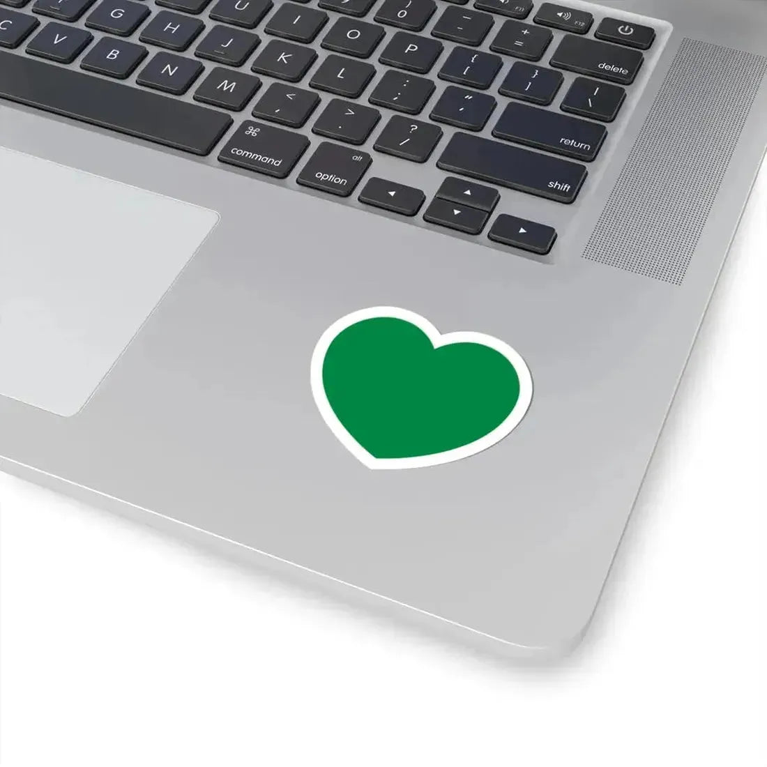 Heart Flag of Libya 1977-2011 - STICKER Vinyl Kiss-Cut Decal - The Sticker Space