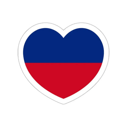 Heart Flag of Liechtenstein 1921-1937 - STICKER Vinyl Die-Cut Decal White Die-Cut 2 Inch - The Sticker Space