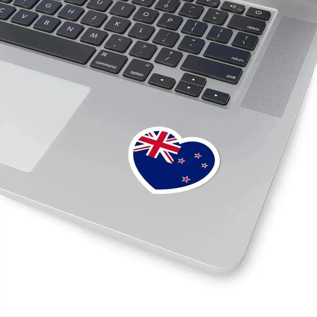 Heart Flag of New Zealand - STICKER Vinyl Kiss-Cut Decal - The Sticker Space