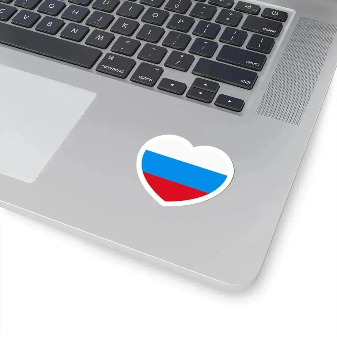 Heart Flag of Russia 1991-1993 - STICKER Vinyl Kiss-Cut Decal - The Sticker Space