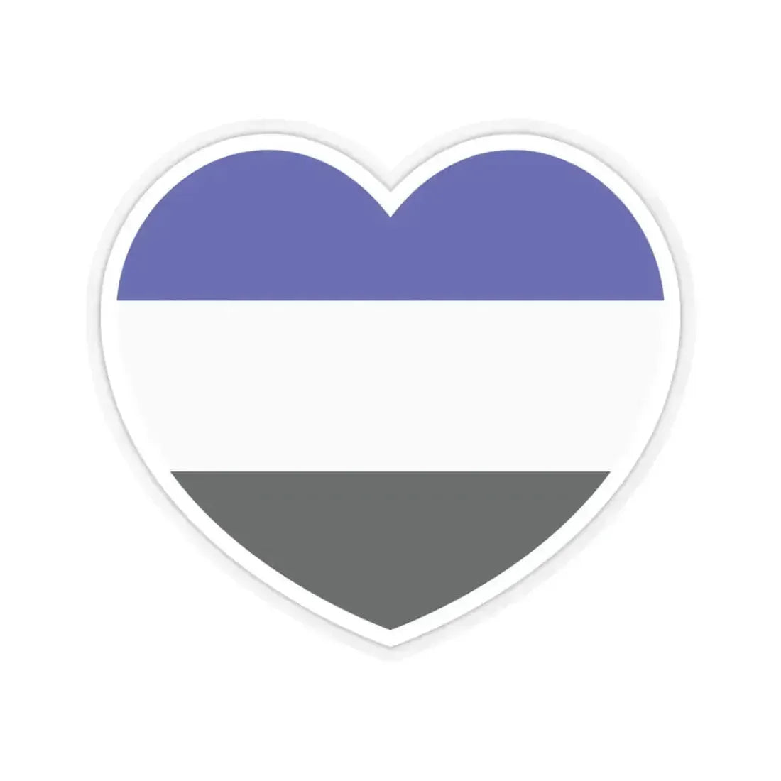 Heart Flag of Saar 1920-1935 - STICKER Vinyl Kiss-Cut Decal 3 Inch Transparent - The Sticker Space