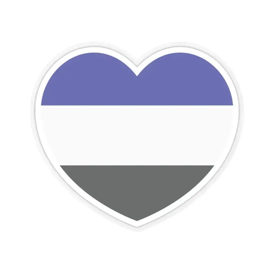 Heart Flag of Saar 1920-1935 - STICKER Vinyl Kiss-Cut Decal 4 Inch Transparent - The Sticker Space