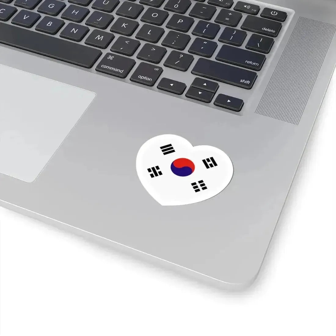 Heart Flag of South Korea 1945-1948 - STICKER Vinyl Kiss-Cut Decal - The Sticker Space