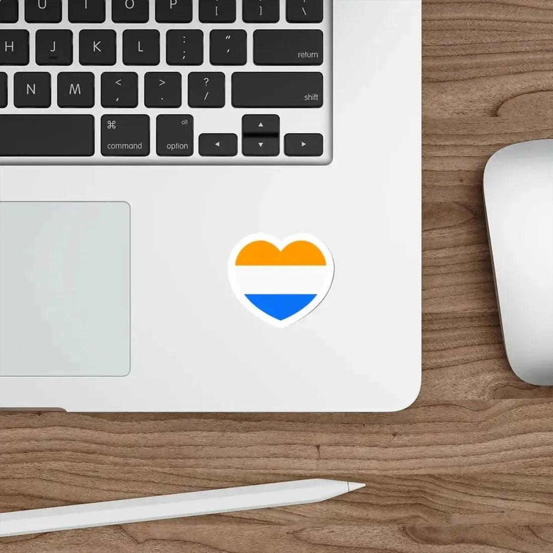 Heart Flag of the Dutch Republic Prince's - STICKER Vinyl Die-Cut Decal - The Sticker Space