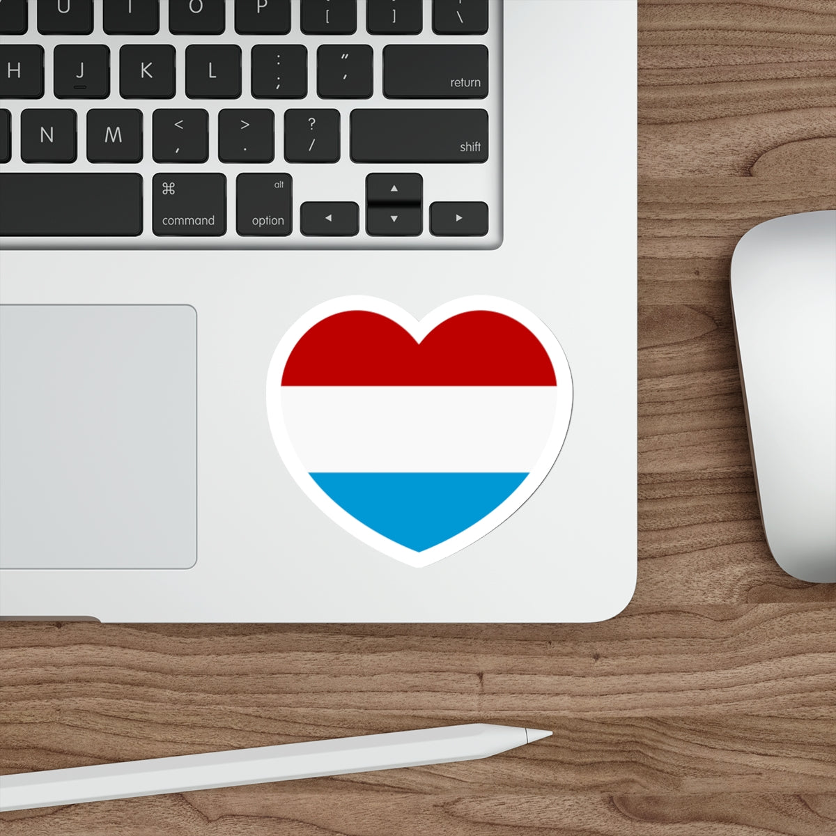 Heart Flag of the Dutch Republic States - STICKER Vinyl Die-Cut Decal-The Sticker Space