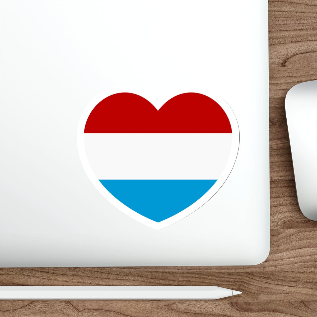 Heart Flag of the Dutch Republic States - STICKER Vinyl Die-Cut Decal-The Sticker Space