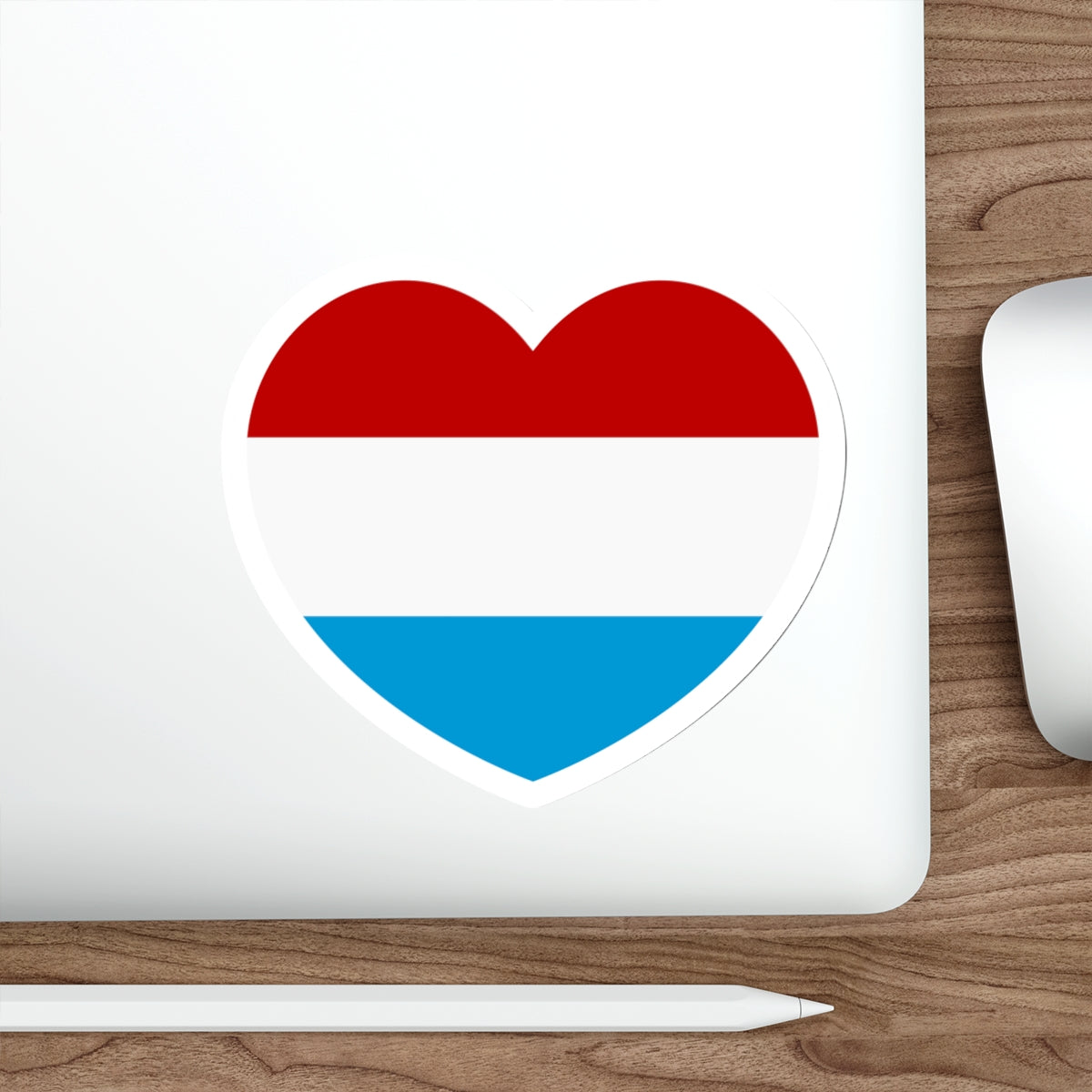 Heart Flag of the Dutch Republic States - STICKER Vinyl Die-Cut Decal-The Sticker Space