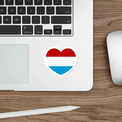 Heart Flag of the Dutch Republic States - STICKER Vinyl Die-Cut Decal - The Sticker Space