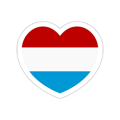 Heart Flag of the Dutch Republic States - STICKER Vinyl Die-Cut Decal-White-The Sticker Space