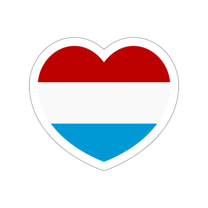 Heart Flag of the Dutch Republic States - STICKER Vinyl Die-Cut Decal-White-The Sticker Space