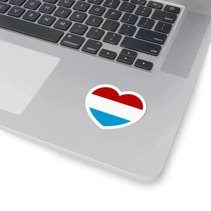 Heart Flag of the Dutch Republic States - STICKER Vinyl Kiss-Cut Decal - The Sticker Space