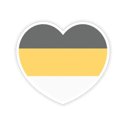 Heart Flag of the Russian Empire 1858-1896 - STICKER Vinyl Kiss-Cut Decal 4 Inch Transparent - The Sticker Space
