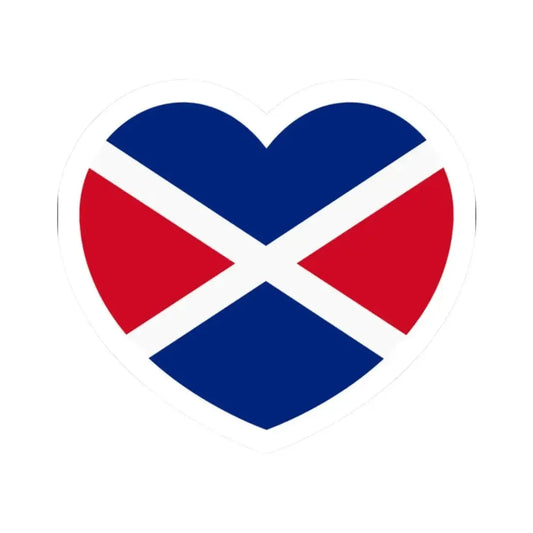 Heart Flag of the Seychelles 1976-1977 - STICKER Vinyl Kiss-Cut Decal 2 Inch White - The Sticker Space