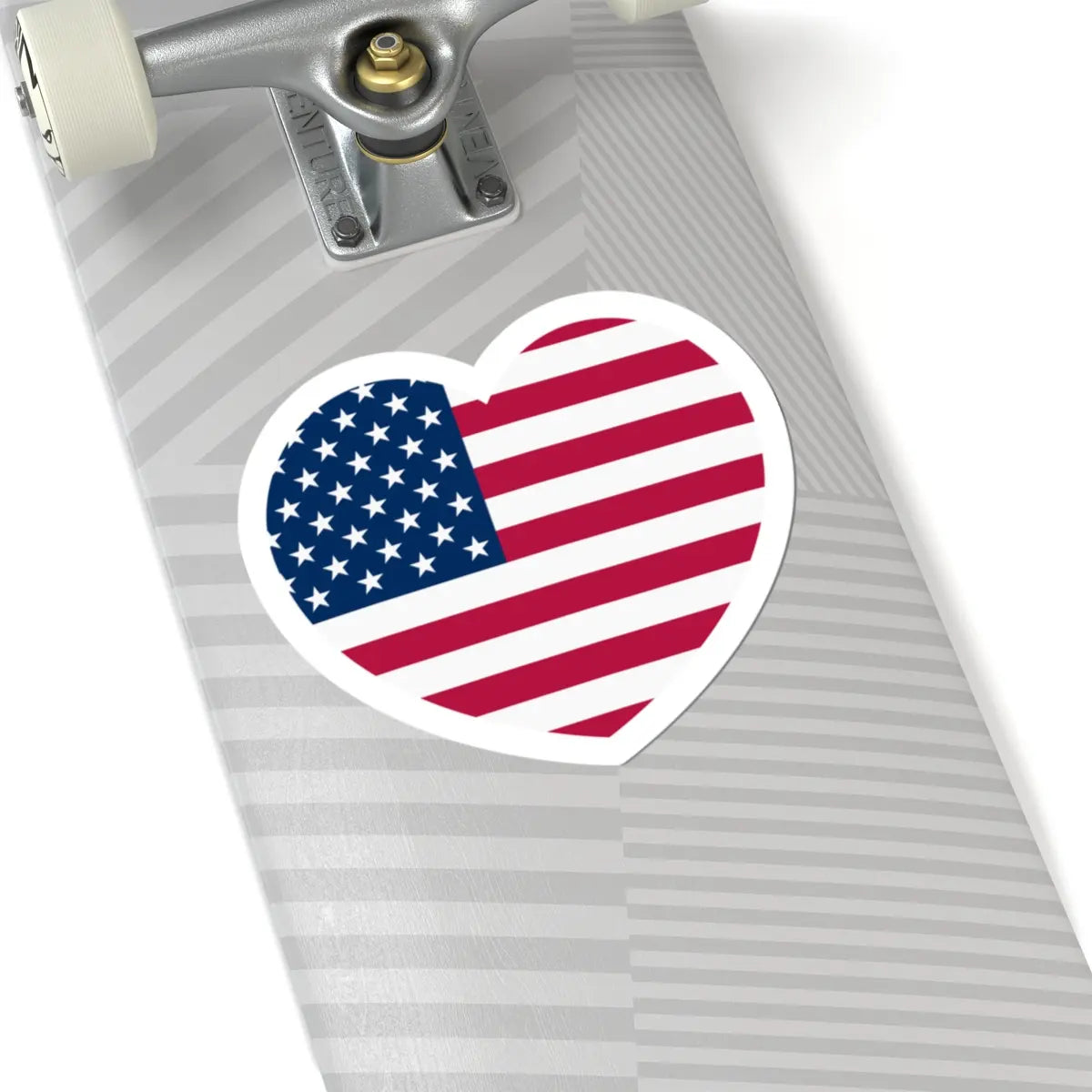SKU:TSS-STICK-HRTFLG-6X6 Sizes:6" × 6" Types:White