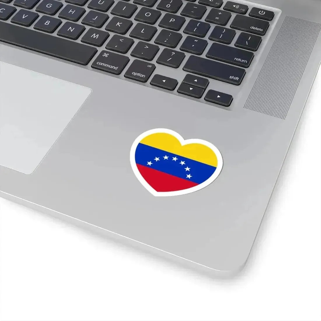 Heart Flag of Venezuela 1930-2006 - STICKER Vinyl Kiss-Cut Decal - The Sticker Space