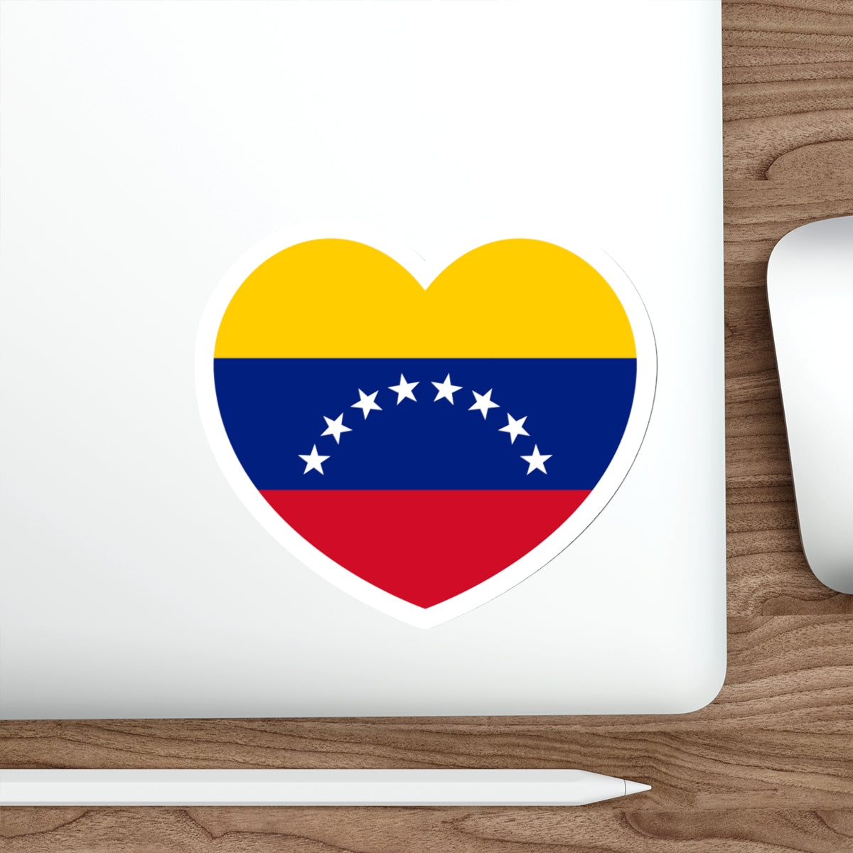 Heart Flag of Venezuela - STICKER Vinyl Die-Cut Decal-The Sticker Space