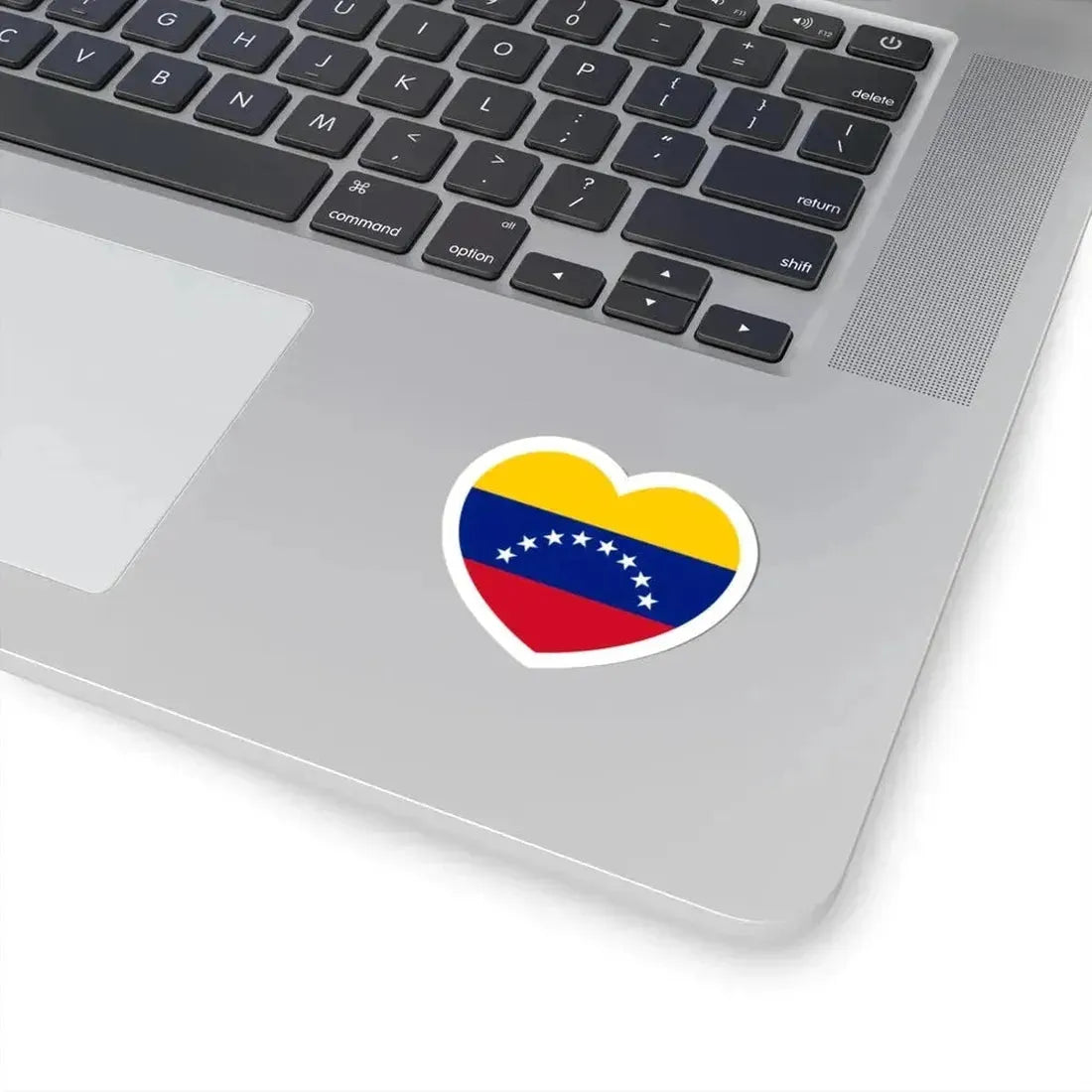 Heart Flag of Venezuela - STICKER Vinyl Kiss-Cut Decal - The Sticker Space