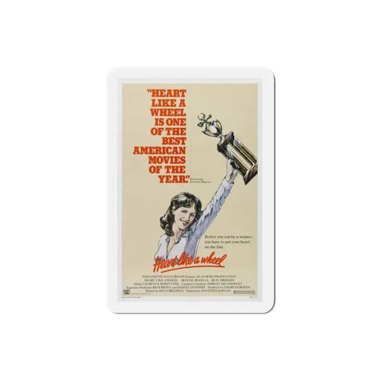 Heart Like a Wheel 1983 Movie Poster Refrigerator Magnet 2 Inch - The Sticker Space